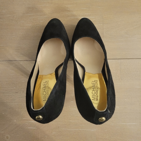 Michael Kors Suede Heels Sz 8 - Picture 5 of 12